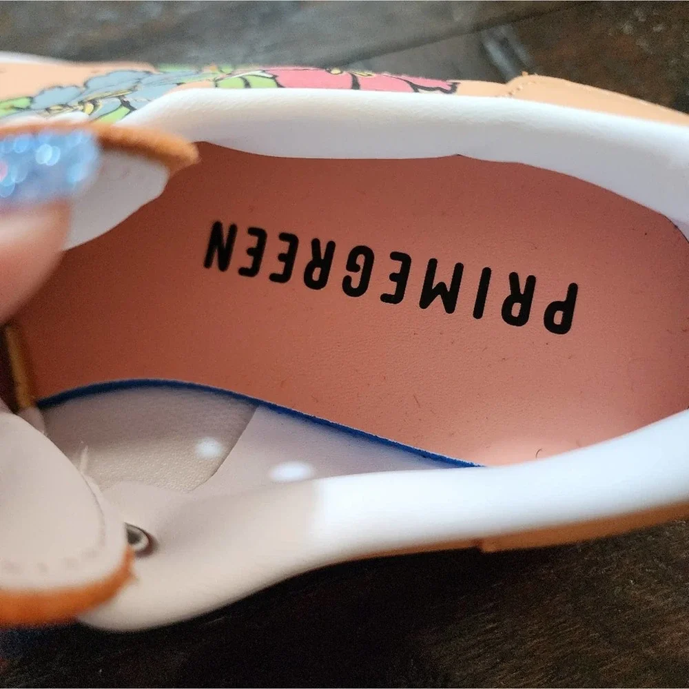 Adidas x Stan Smith Primegreen floral sneakers women's size 6 new! - Picture 9 of 9